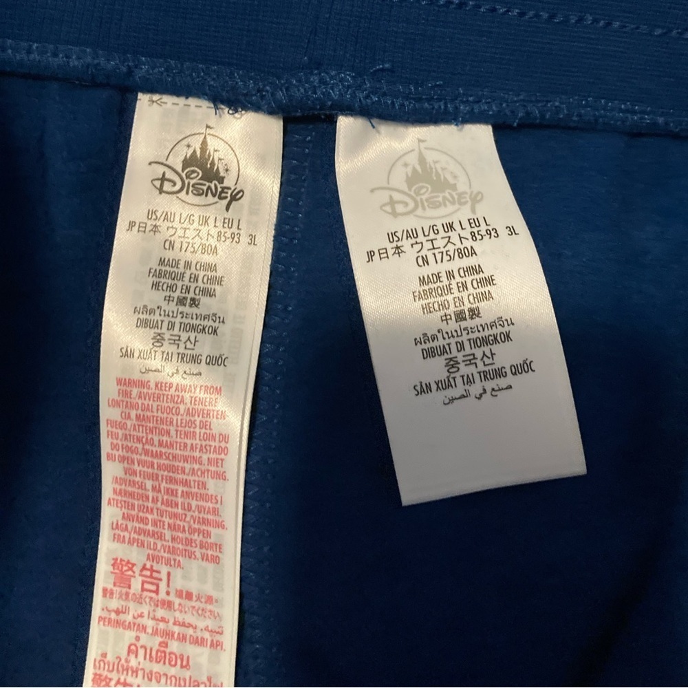 Disney Parks- Walt Disney World Blue Sweatpants - Picture 6 of 8